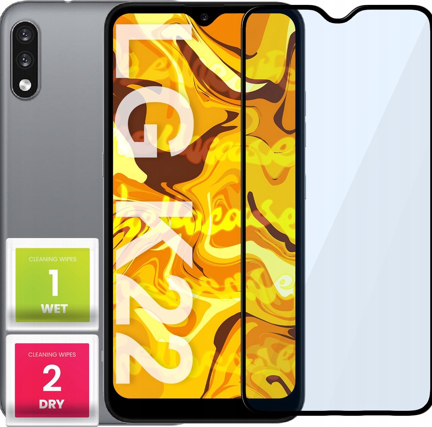 Hello Case SZKŁO HARTOWANE DO LG K22 PEŁNE NA CAŁY EKRAN SZKIEŁKO OCHRONNE SZYBKA 5D
