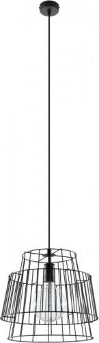 Lampa wisząca Sollux Lampa wisząca GATE czarny