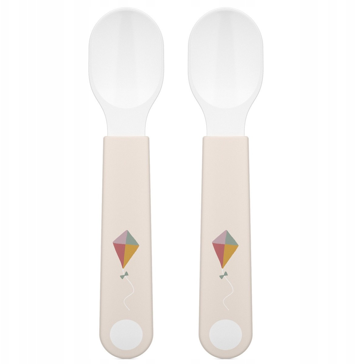 2 ŁYŻKI DZIECIĘCE MIO SUNSHINE & RAINBOW 108031065245