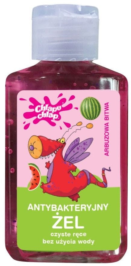 CHLAPU CHLAP Żel antybakteryjny do rąk - Arbuzowa Bitwa 60 ml