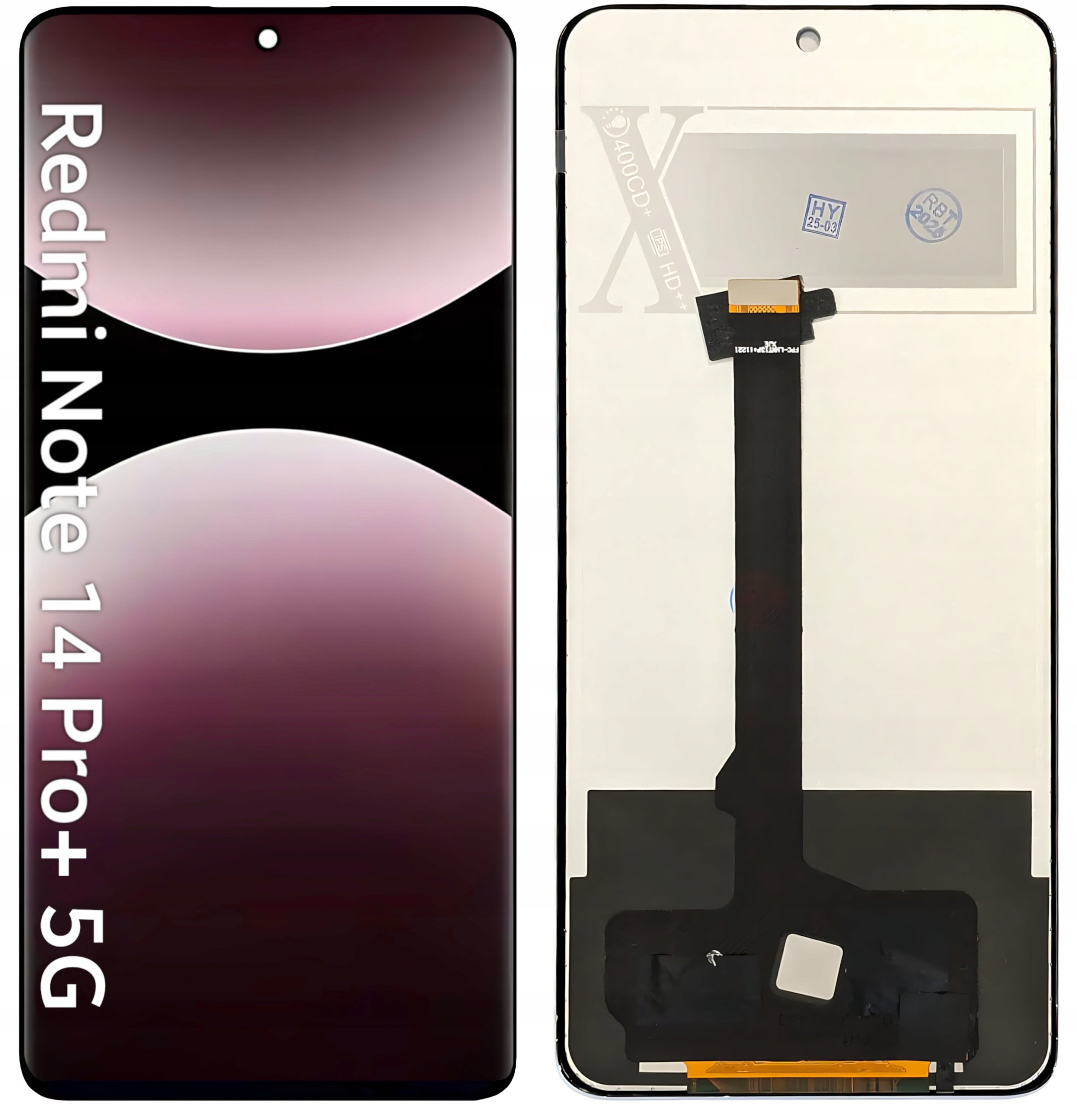 WYŚWIETLACZ EKRAN LCD DOTYK DO XIAOMI REDMI NOTE 14 PRO PLUS 5G INCELL