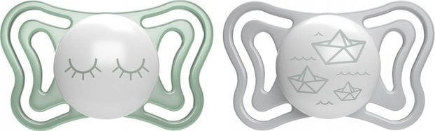 Alkotest CHICCO_Physio Light smoczek silikonowy 16-36M Lumi 2szt.