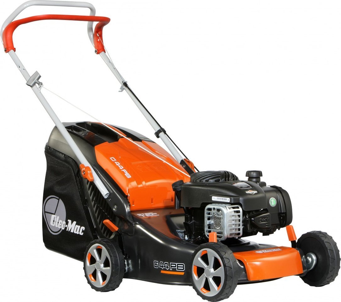 Kosiarka spalinowa Oleo-Mac OLEO MAC G44 PB Comfort KOSIARKA SPALINOWA DO TRAWY B&S Briggs & Stratton METALOWA OBUDOWA 3.5KM 1000m2 66109011E5 - OFICJ