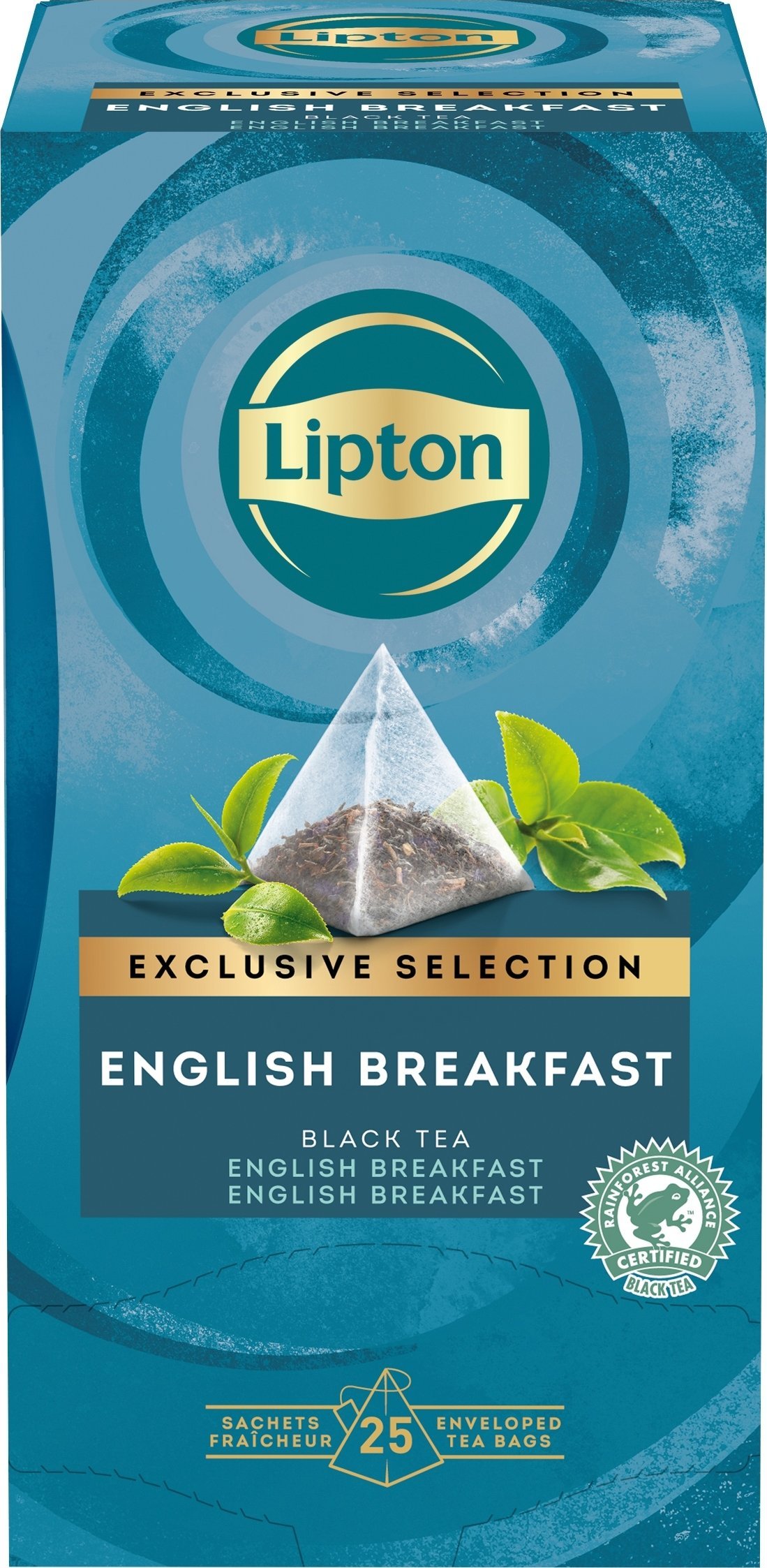 Lipton Herbata LIPTON, piramidki, Exclusive Selection, english breakfast, 25 torebek