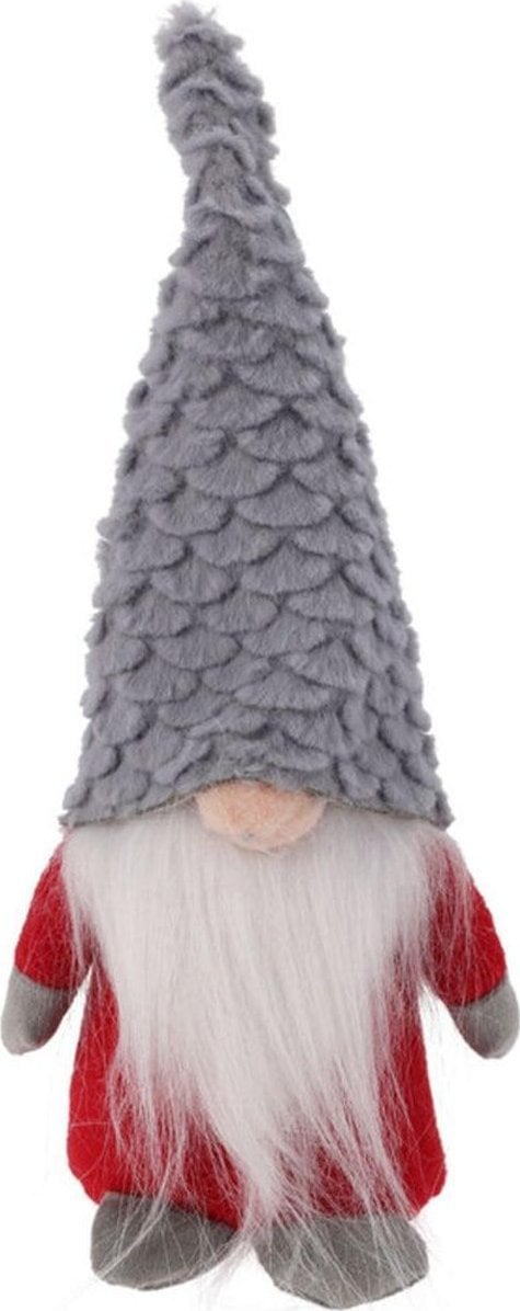 Christmas decoration MIKOŁAJ DEKORACYJNY 22CM SZARY ŁUSKI