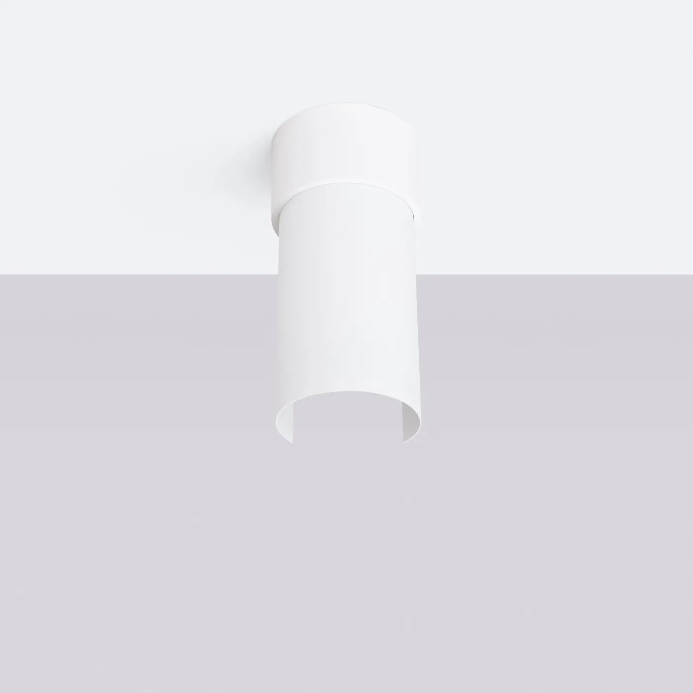 Plafon FLASH biały SOLLUX LIGHTING