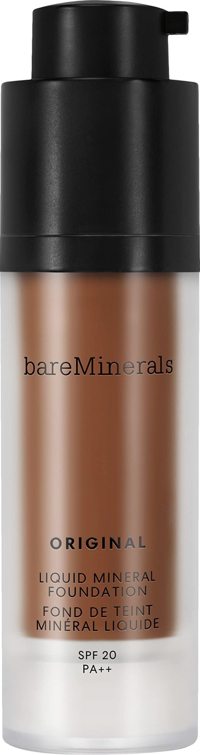BareMinerals, Original Liquid Mineral, Luminous, Liquid Foundation, 30, Deepest Deep, SPF 20, 30 ml For Women
