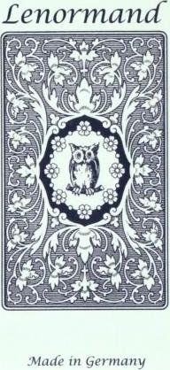 Cartamundi Karty Tarot Mlle Lenormand Blue Owl GB