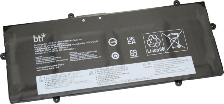 Origin Storage FPCBP592-BTI akumulator przemysłowy Litowo-jonowa (Li-Ion) 4300 mAh 15,12 V