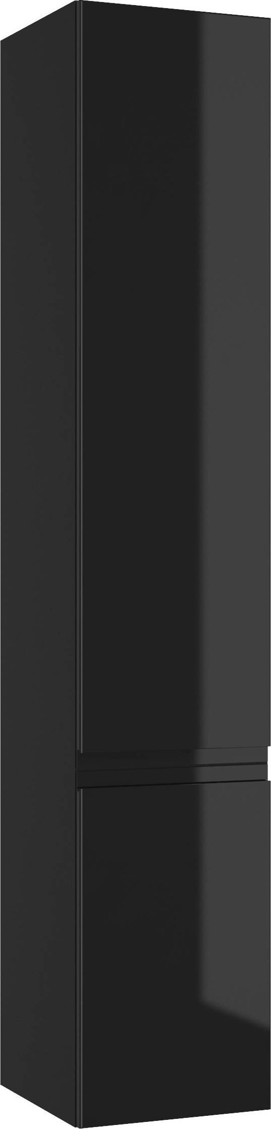 Stamar Słupek komoda regał łazienkowy czarny lakier