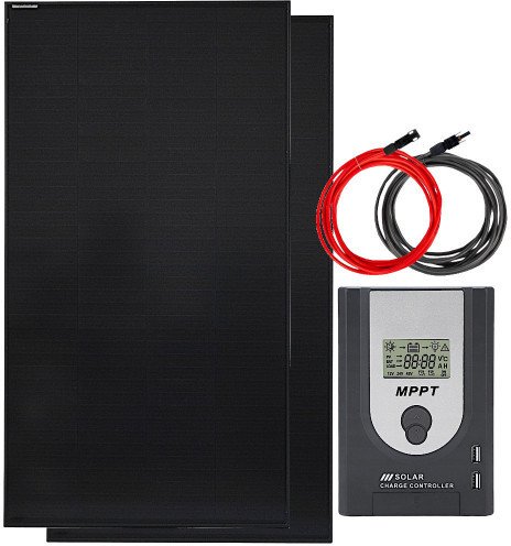 Zestaw solarny 340W 12V 30A MPPT