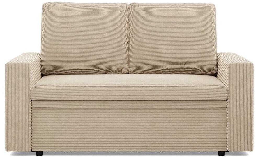 Adams Group Sofa dwuosobowy BLOM sztruksowy, 148x87x90 cm, beżowy