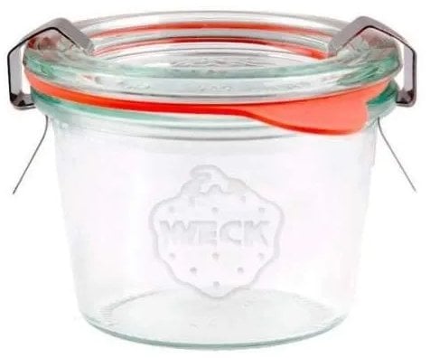 Weck Słoik Mini-Sturz 80 ml z pokrywą, 12 sztuk (WE-080-60P)