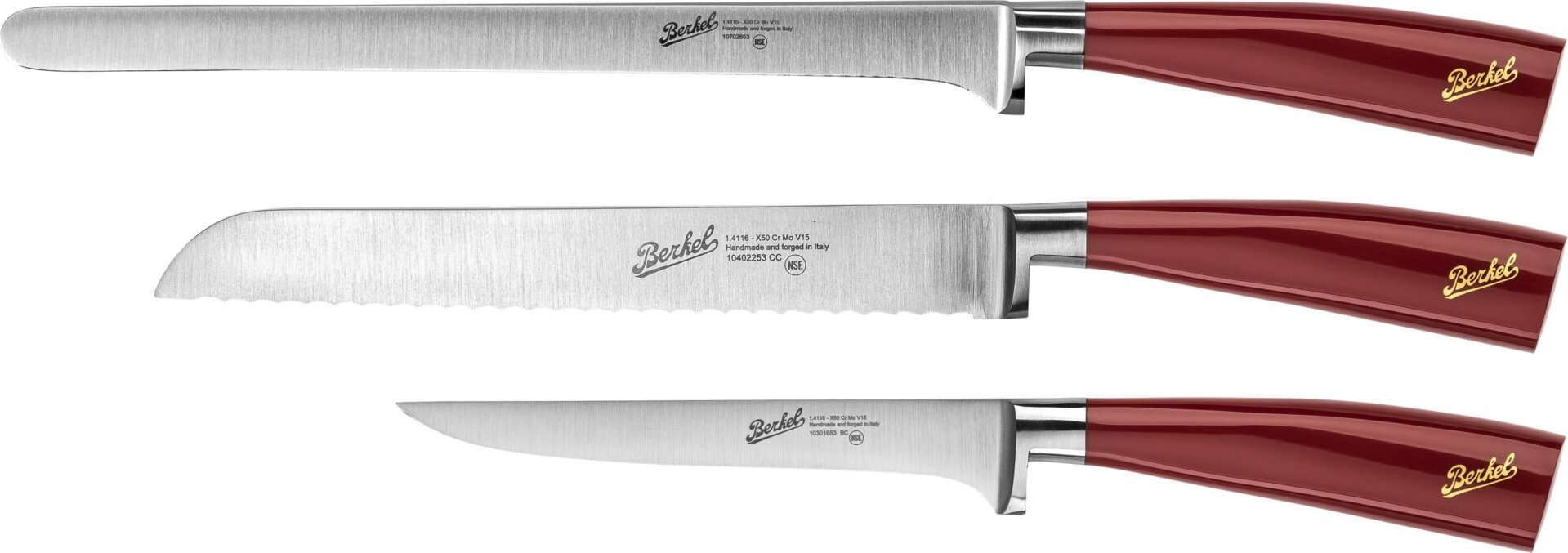 Berkel Berkel Elegance Red Ham-Set 3-pcs.