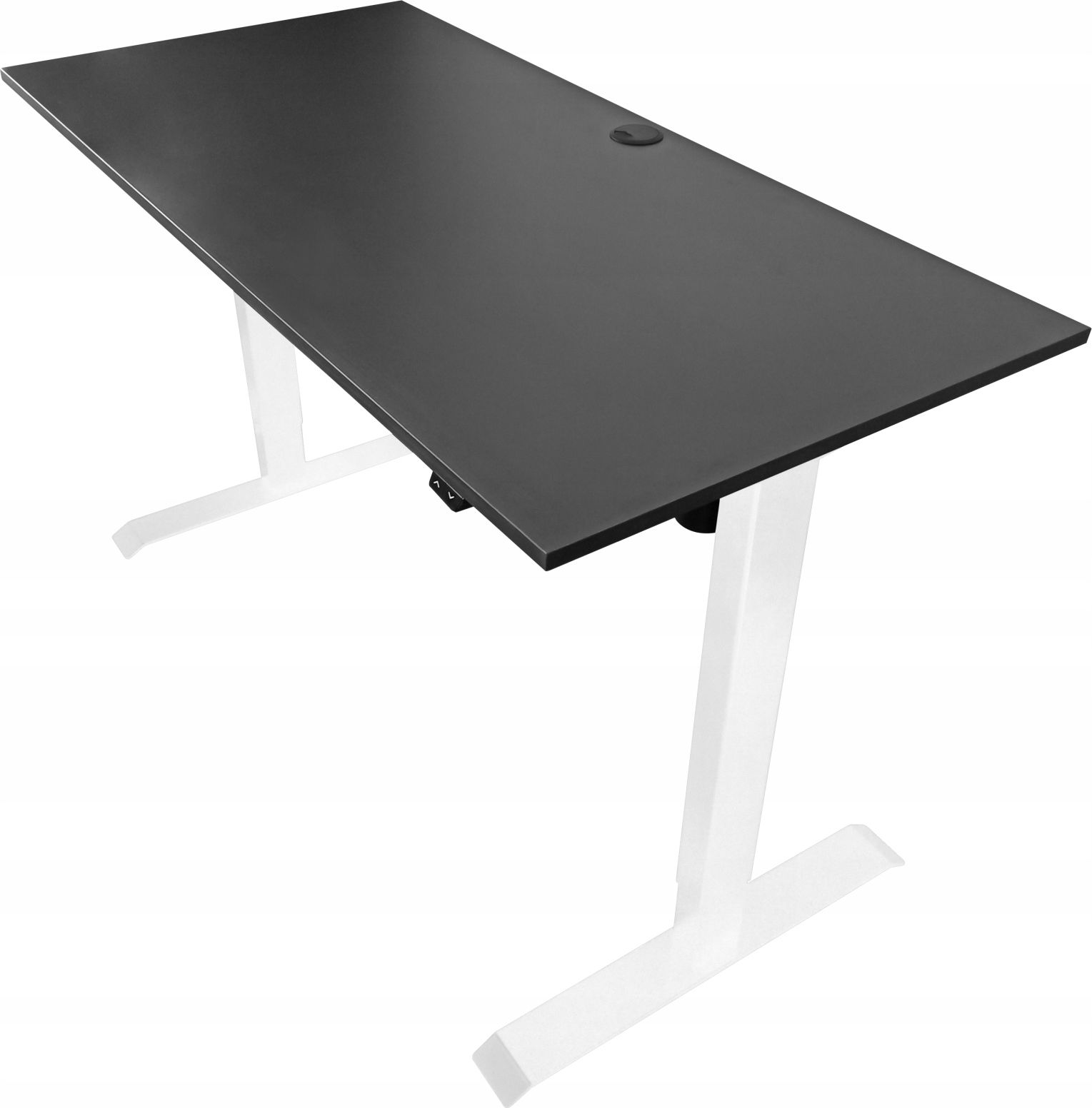 Biurko Zdesk PC-114W-Po/B Grafitowe 138 cm x 68 cm