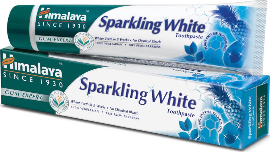 Himalaya Pasta wybielająca Sparkling White bez fluoru 150g