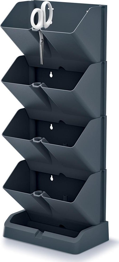 Prosperplast KWIETNIK OGRÓD WERTYKALNY STOJĄCY ANTRACYT