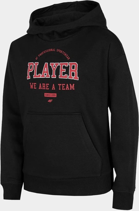 4f Bluza dla chłopca 4F głęboka czerń HJZ22 JBLM006 20S 128cm