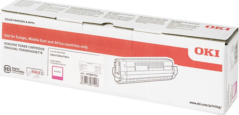 Toner OKI 47095702 Magenta Oryginał (47095702)