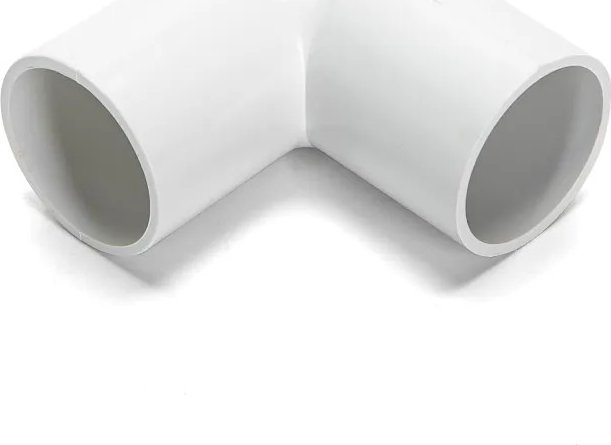 Aigostar Okrągła listwa z PVC biała kolanko 25mm 4 szt. Okrągła listwa z PVC biała kolanko 25mm 4 szt.