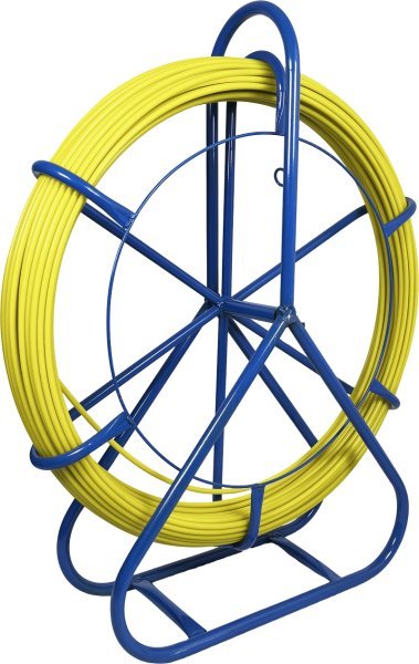 Q-Lantec Pilot z włókna szklanego FRP do przeciągania kabli Ø8mm, 50m bez kółek (NPK-80-50-S)