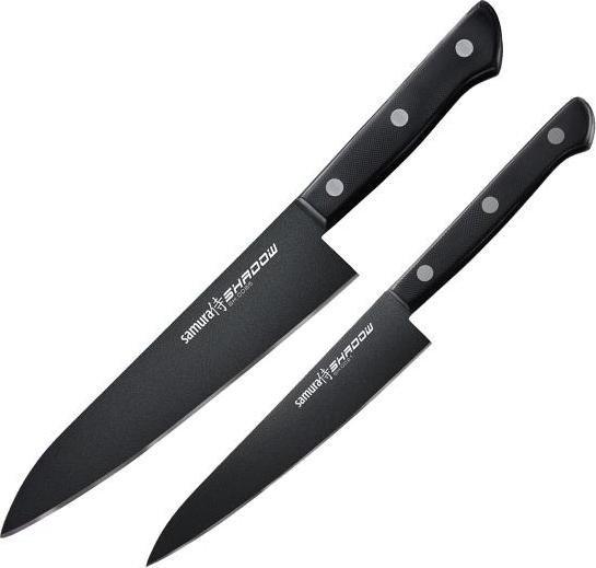 Samura Samura Shadow zestaw dwóch noży utility i szef