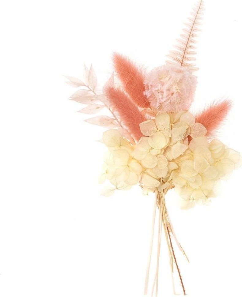 Mini bukiet suszonych kwiatów ok. 20cm