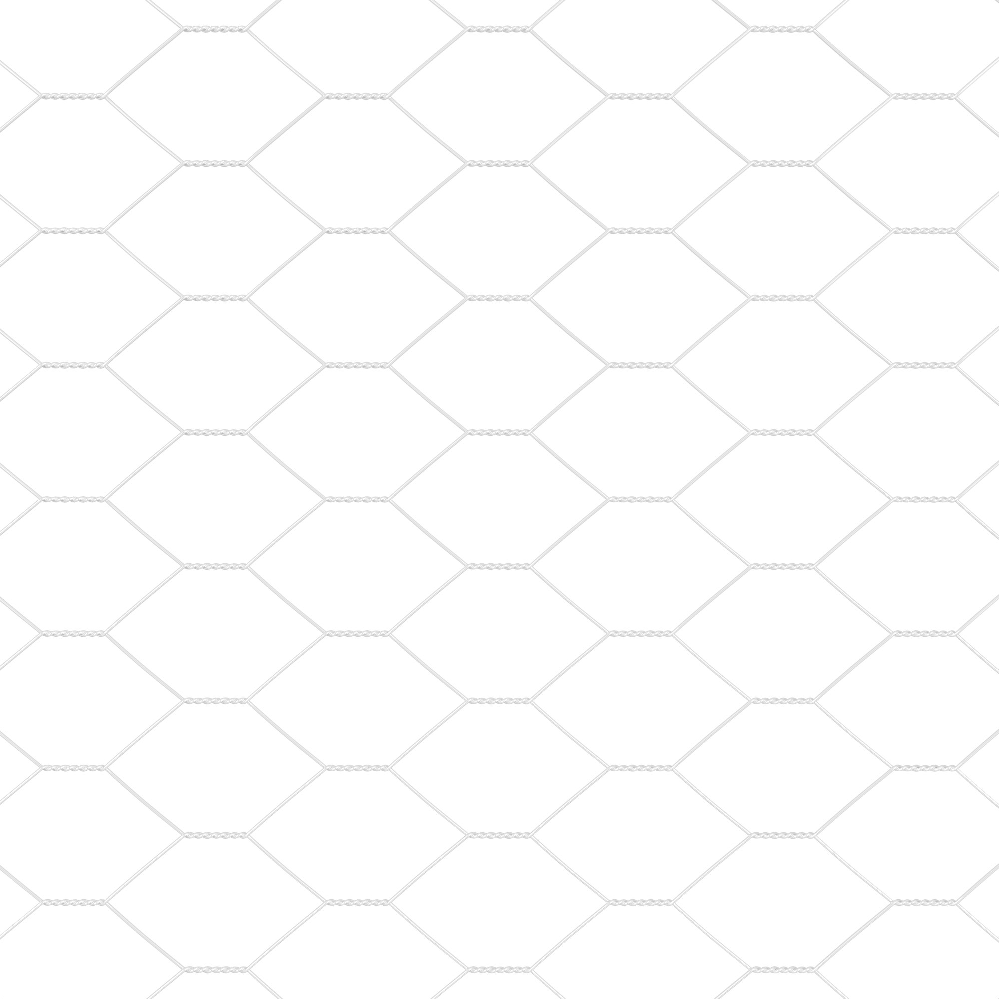 vidaXL Płot Sześciokątny 0.5x100 m Stal Ocynkowana