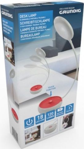 Lampka biurkowa Grundig pomarańczowa (8711252032290ORANGE)