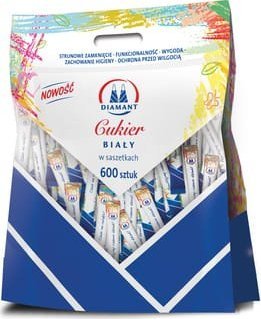 Diamant Diamant cukier biały saszetka 5gx600 sztuk 3 kg