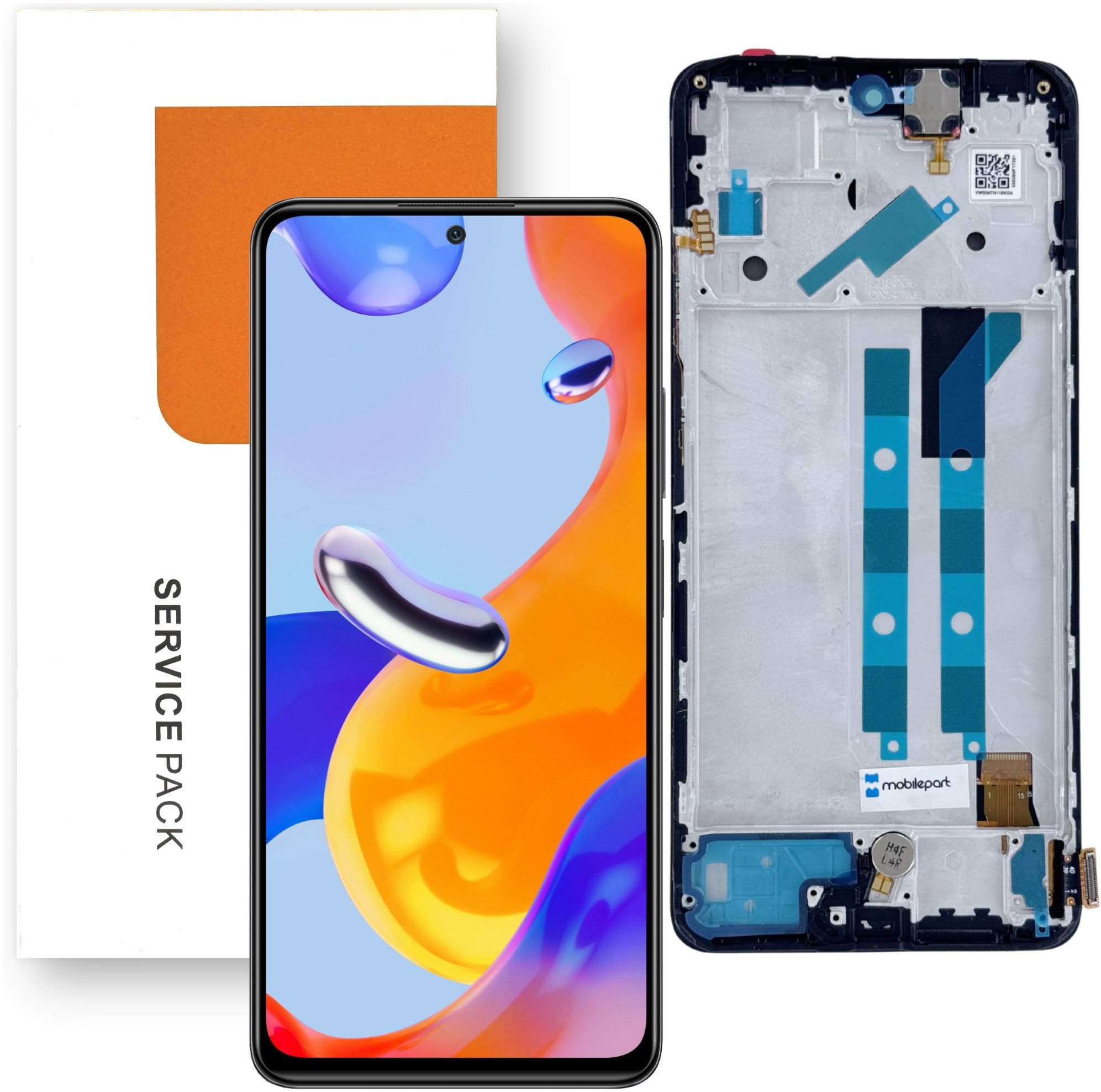 Wyświetlacz do Xiaomi Redmi Note 11 Pro 4G LCD Ramka Oryginał Mobilepart