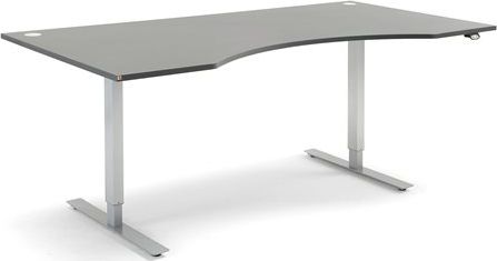 Biurko ECOabc Flexus Szare 200 cm x 100 cm