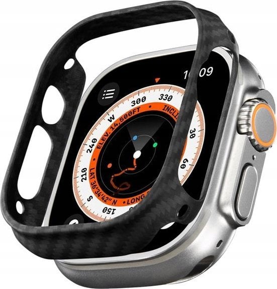 Pitaka Air case, black/grey - Apple Watch Ultra 49 mm