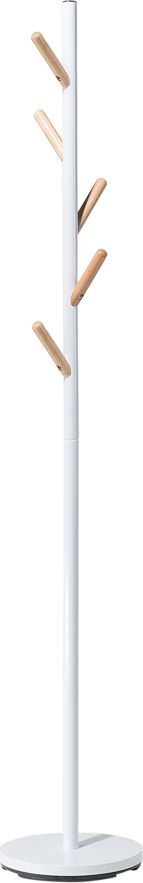 Shumee Wieszak stojący biały ALBIN