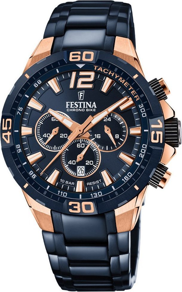 Zegarek Festina Zegarek męski Festina F20524-1 niebieski