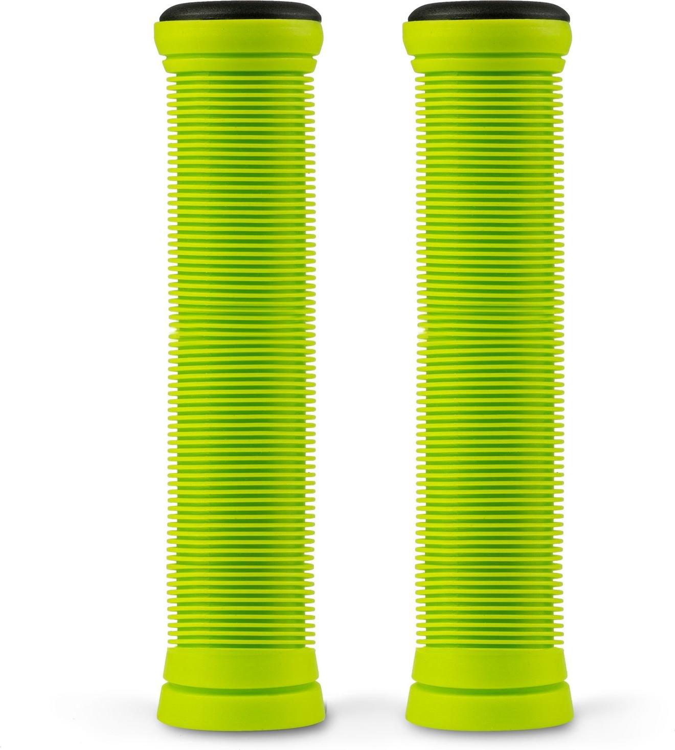 Soke Gripy uchwyty do hulajnogi 142 x 35 mm limonkowe 2 szt.