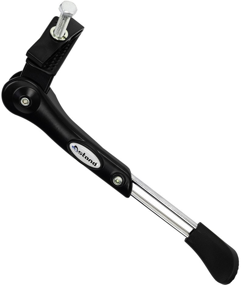 Nóżka, podpórka rowerowa centralna Tranz-X CD-109A, regulowana 24"-28", czarna