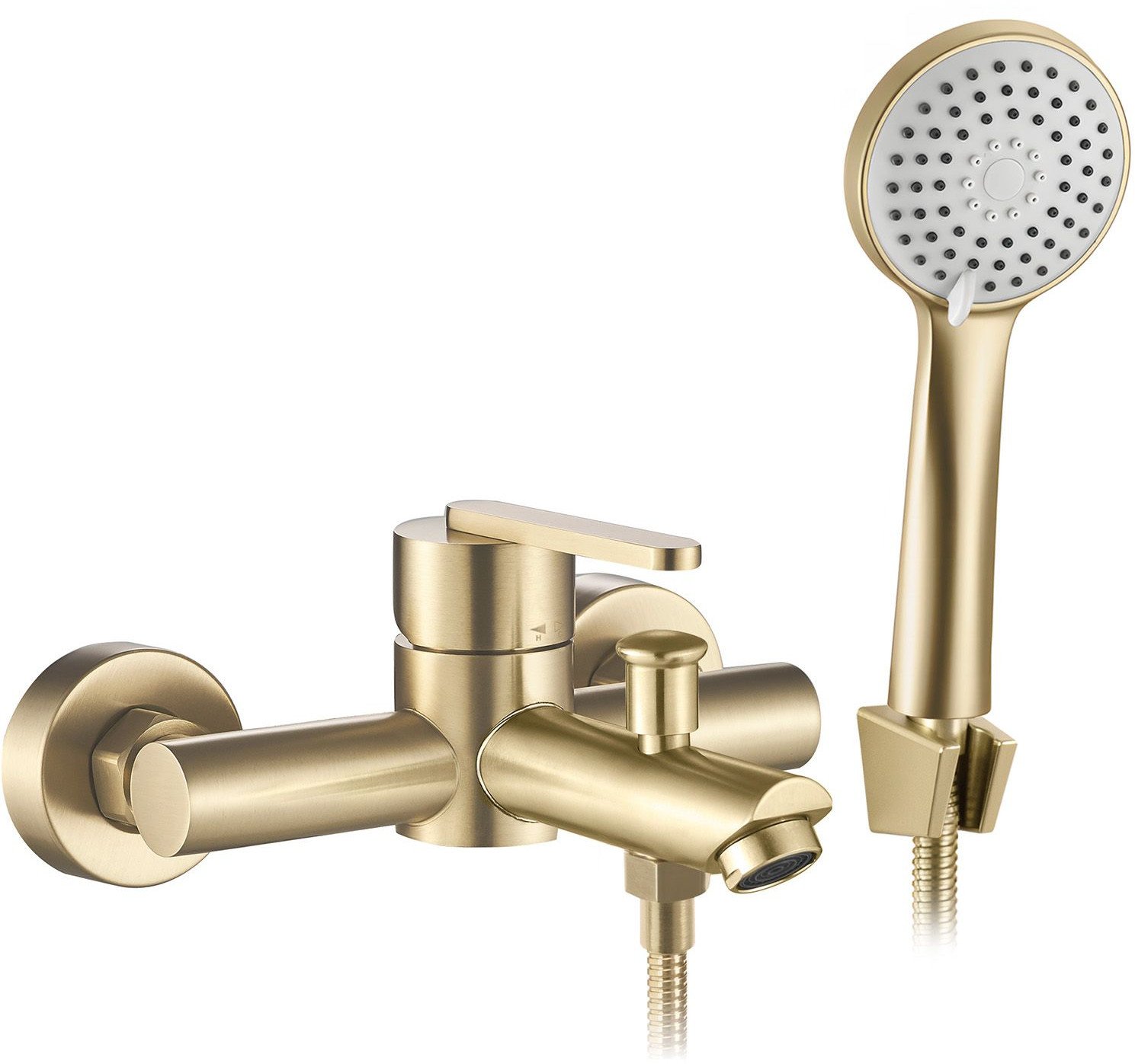 Bateria wannowa REA Ontario Złota Szczotkowana