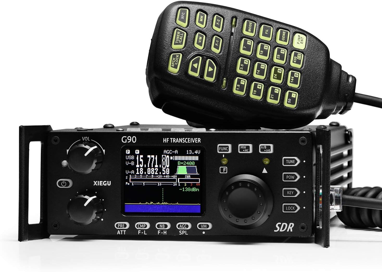Radiotelefon Xiegu G90 HF Transceiver krótkofalowy nadajnik 20 W