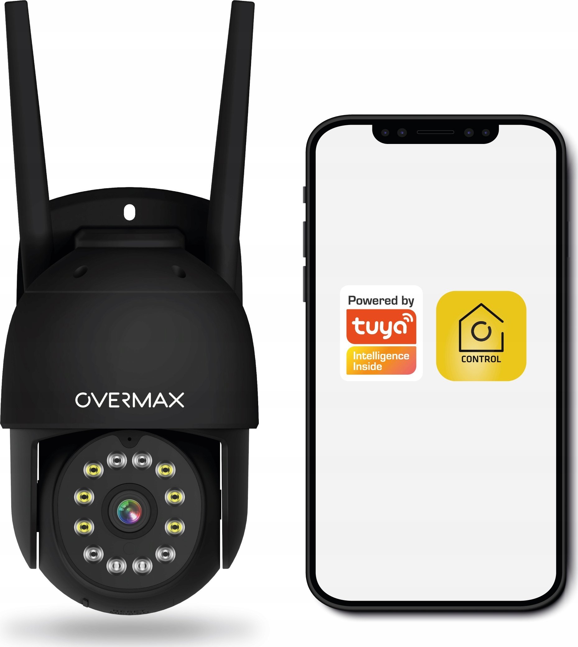 Kamera IP Overmax Kamera zewnętrzna obrotowa IP Overmax Camspot 4.95 Anthracite