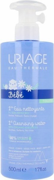 Uriage Oczyszczająca Woda Bez Płukania dla Dziecka Uriage Beb (500 ml)