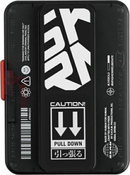 Portfel Skinarma Mirage Phaze Wallet Magnetic Grip Stand czarny