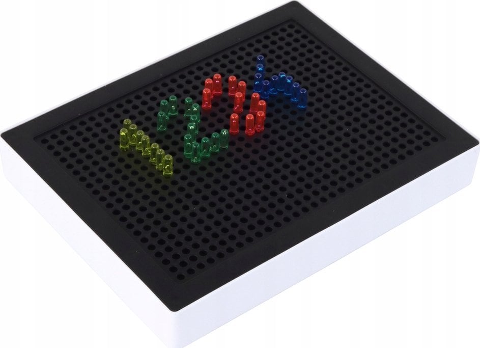 LeanToys Magiczna Tablica Edukacyjna 3D Podświetlana Układanka 180 ele.
