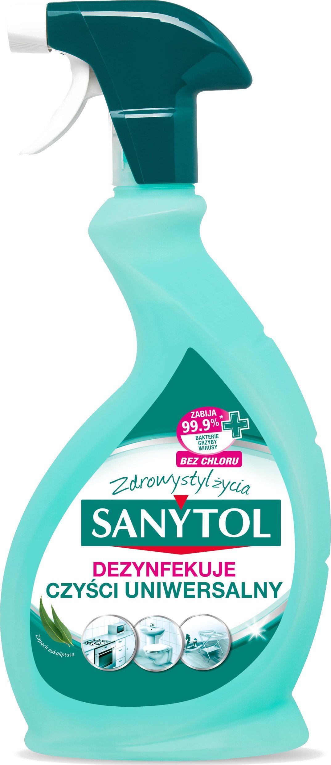 SANYTOL Spray do czyszczenia i dezynfekcji Eukaliptus 500 ml