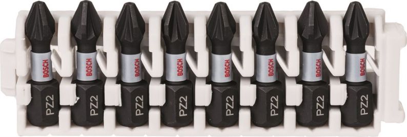 Bosch Impact Bit końcówki 8 sztuk PZ 2,25 mm (2608522325)