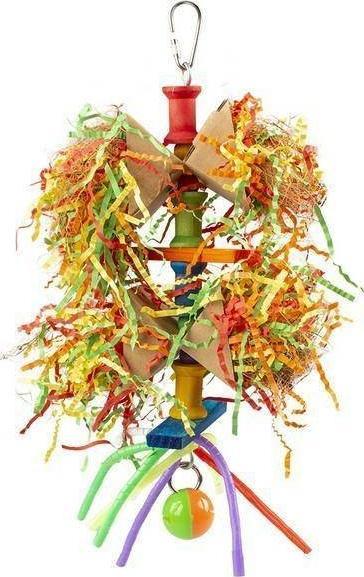 Duvo+ Duvo+ Zabawka Dla Ptaków Papierowe Frędzle 33x17,2x4,5cm