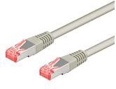 Goobay Patchkabel CAT6.a, S/FTP, Szary, 1m (93680)