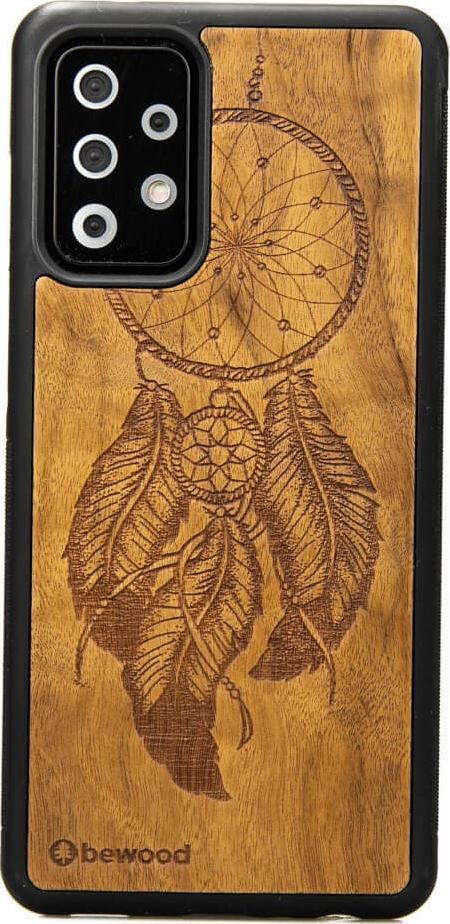 BeWood Drewniane Etui Samsung Galaxy A52/A52s 5G ŁAPACZ SNÓW IMBUIA