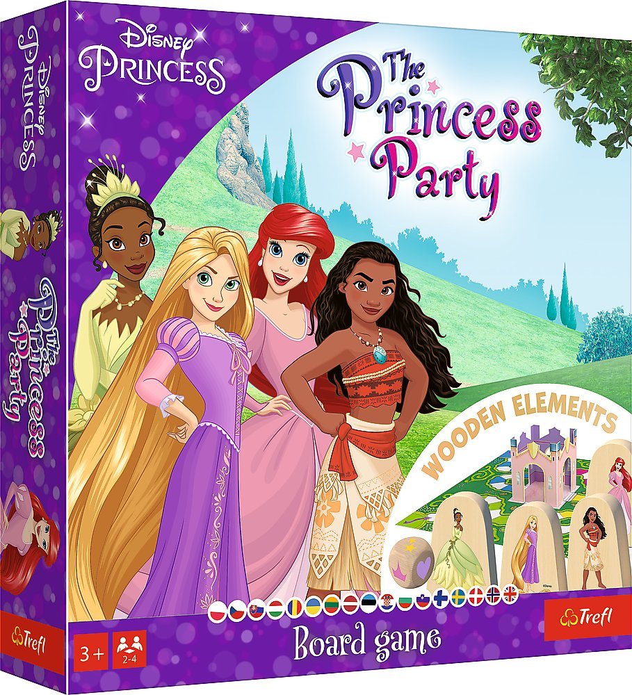 Trefl GRA planszowa Disney The Princess Party 02434