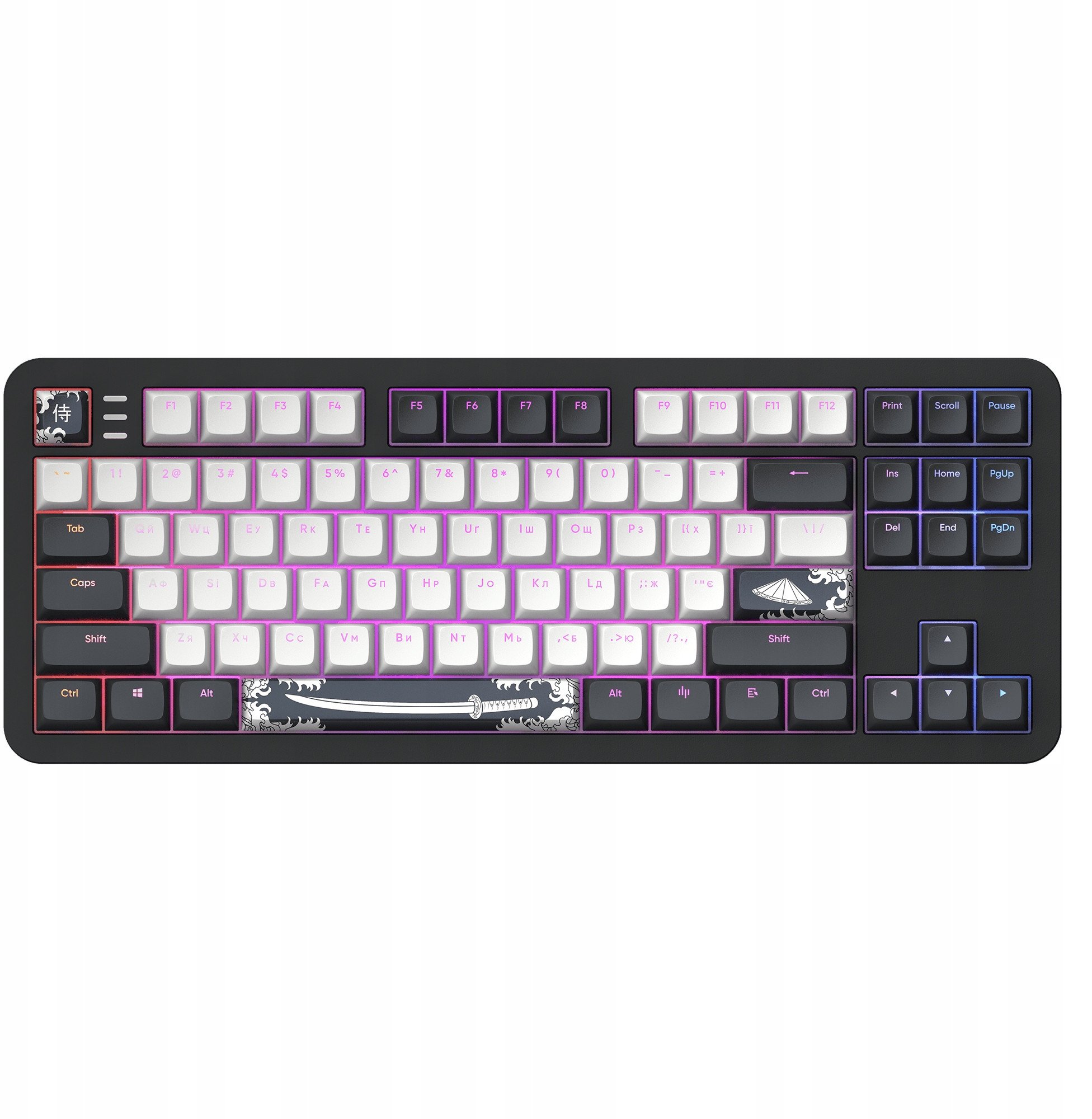 Klawiatura Dark Project ALU87B Bushido G3Ms Moonstone